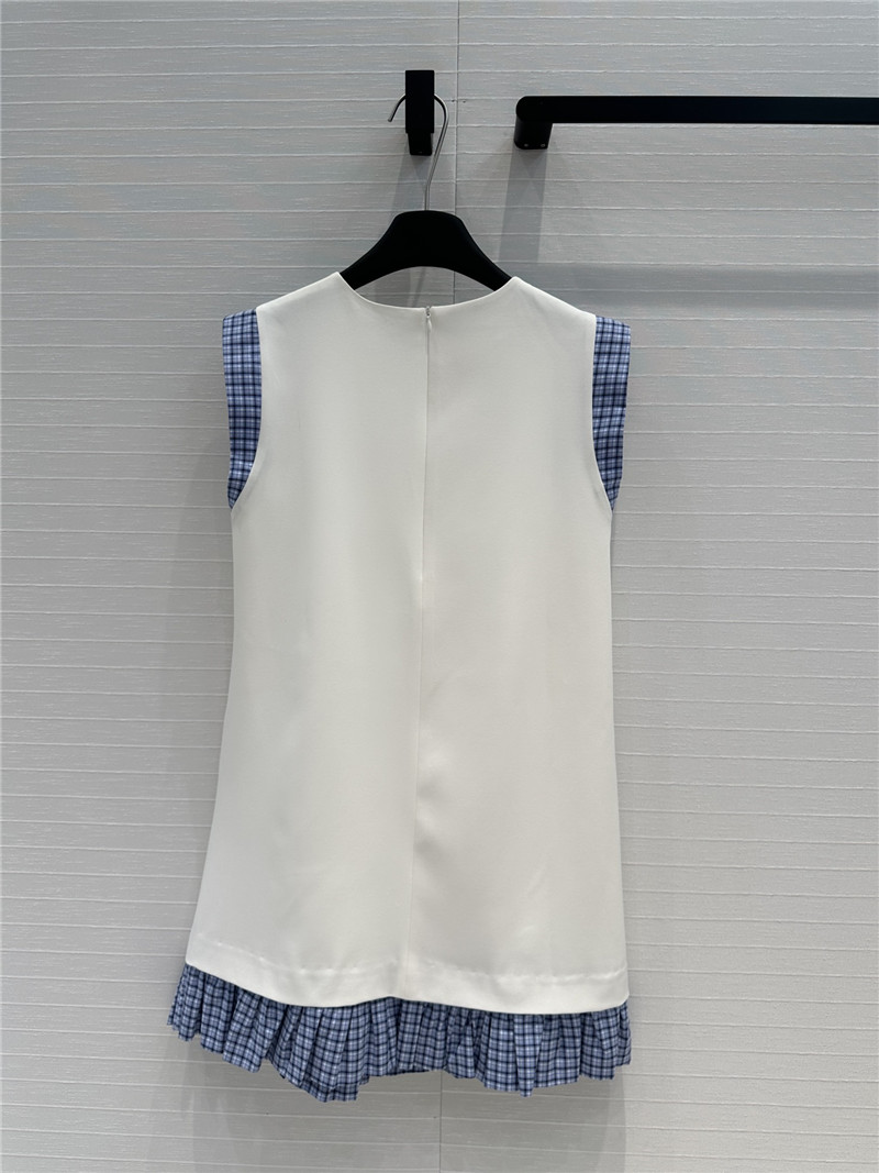 M1um1u small flying sleeve dress replica clothing sites