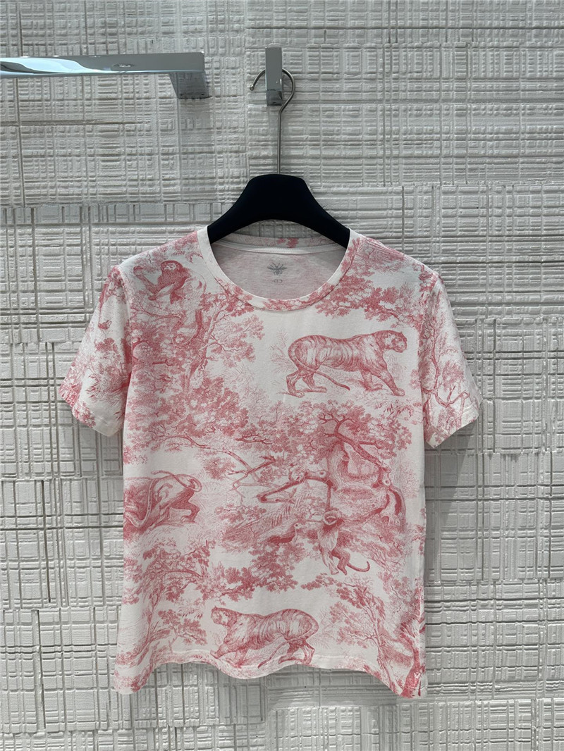 D10r positioning print t-shirt replica clothing