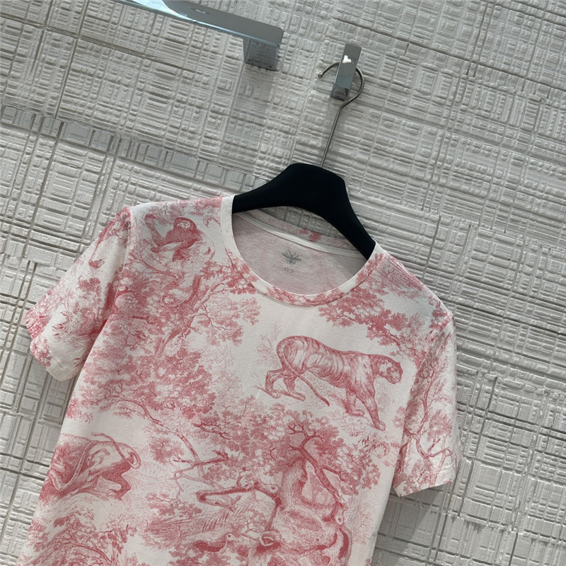 D10r positioning print t-shirt replica clothing
