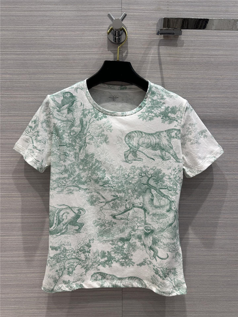 D10r positioning print t-shirt replica clothing