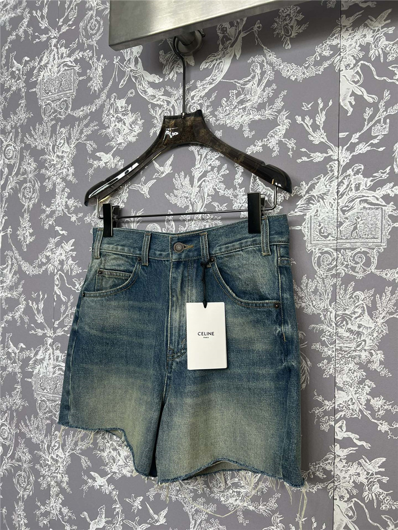 Ce1i*e denim shorts replica clothes