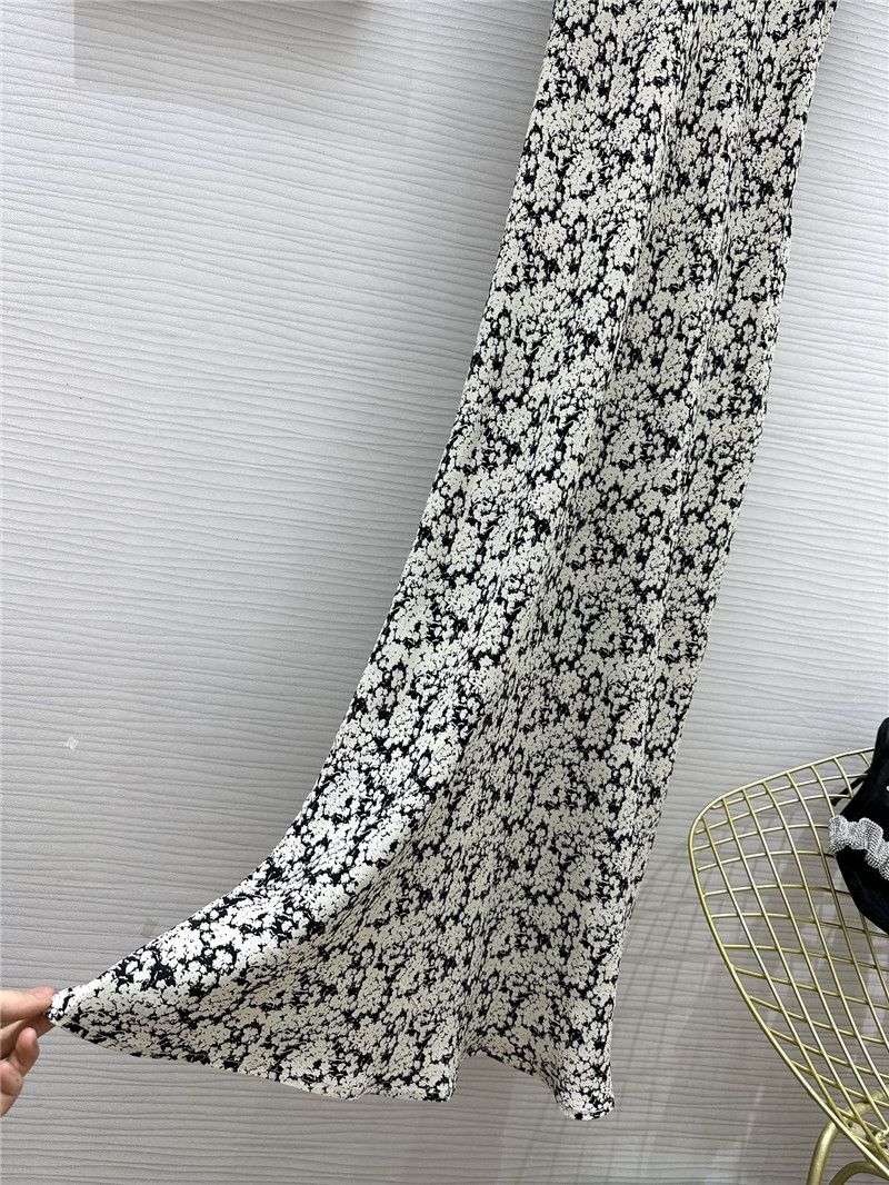 Ch**el puff sleeve dress replica d&g clothing