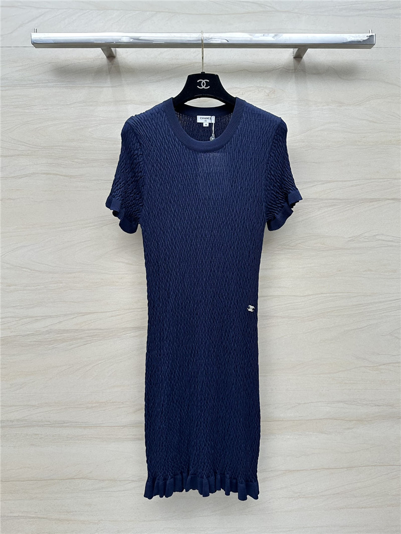 Ch**el woven lace dress replica d&g clothing