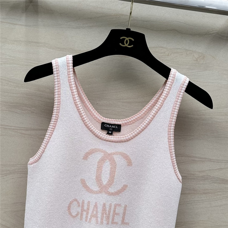 Ch**el selvedge vest top replica clothes