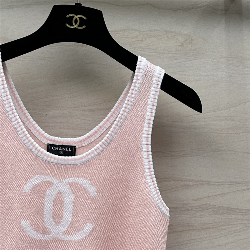 Ch**el selvedge vest top replica clothes