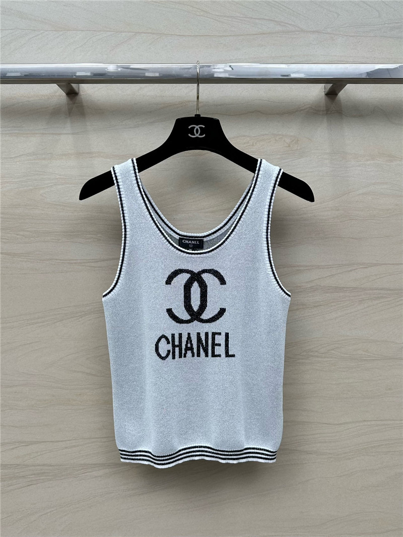 Ch**el selvedge vest top replica clothes