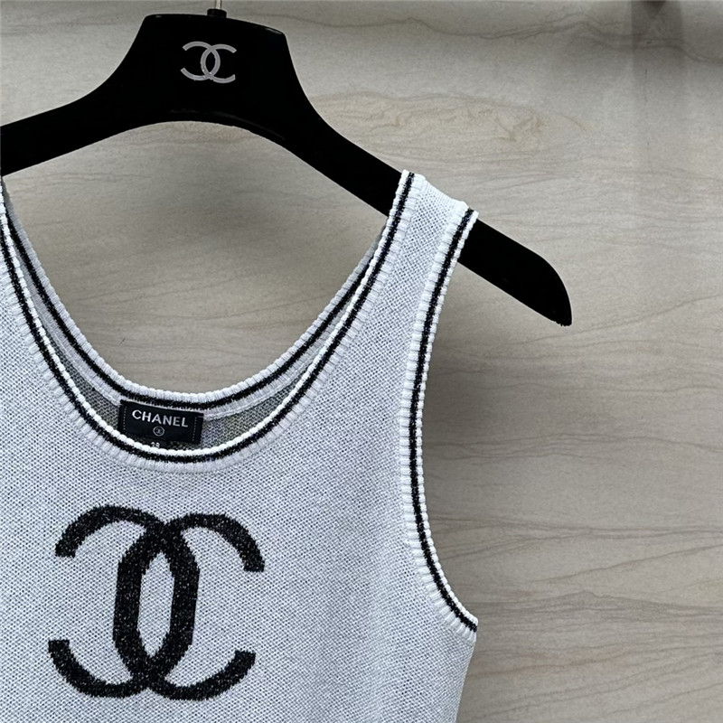 Ch**el selvedge vest top replica clothes