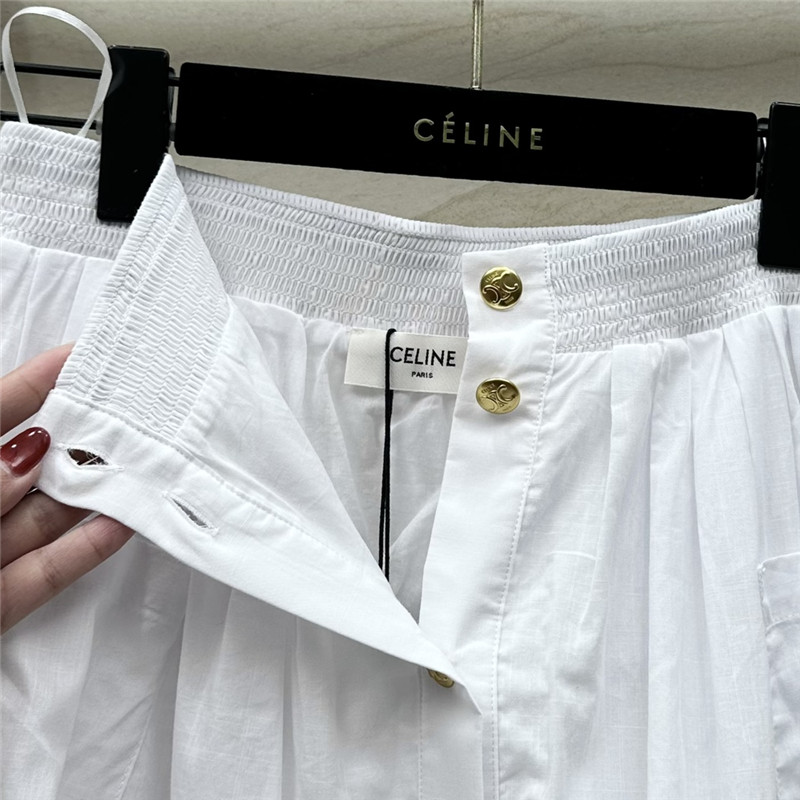 Ce1i*e hollow short skirt replicas clothes