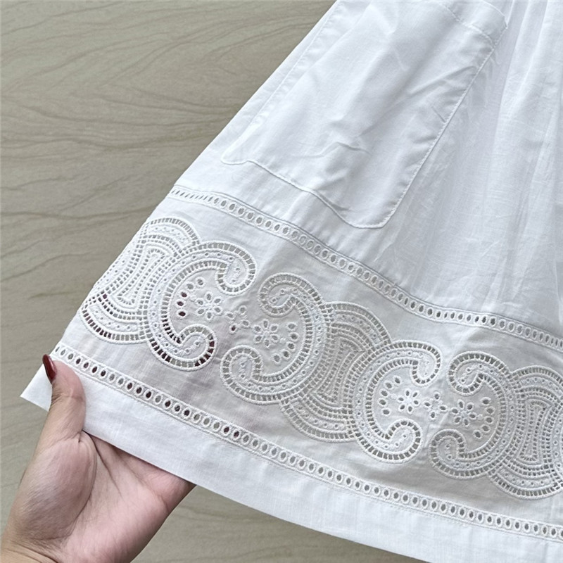 Ce1i*e hollow short skirt replicas clothes