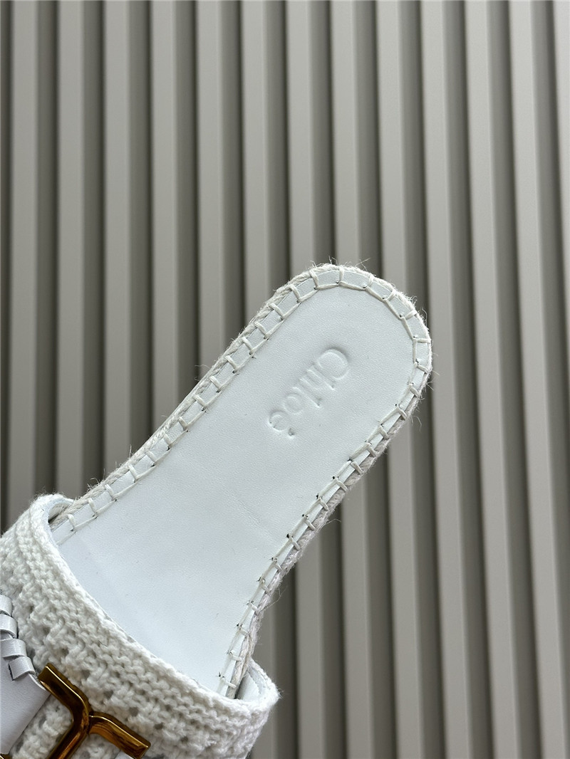 chloé woven slippers ma1s0n Marg*e1a replica shoes