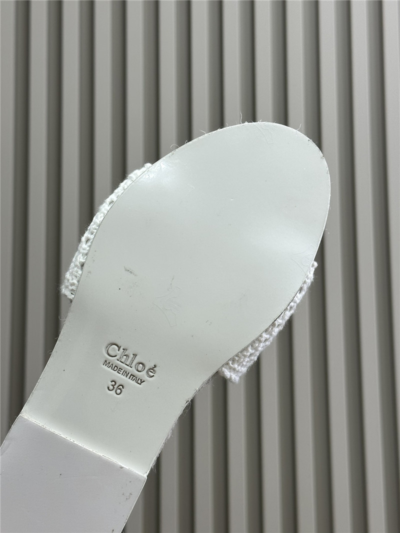 chloé woven slippers ma1s0n Marg*e1a replica shoes