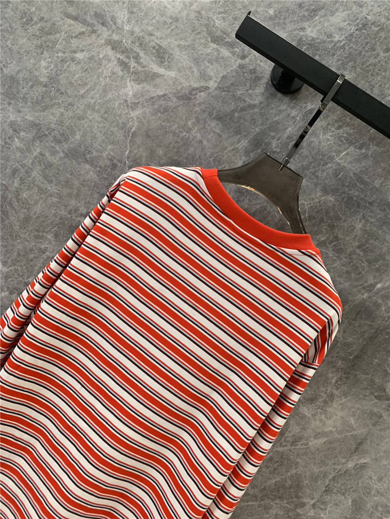 M1um1u long sleeve round neck t-shirt cheap replica designer clothes