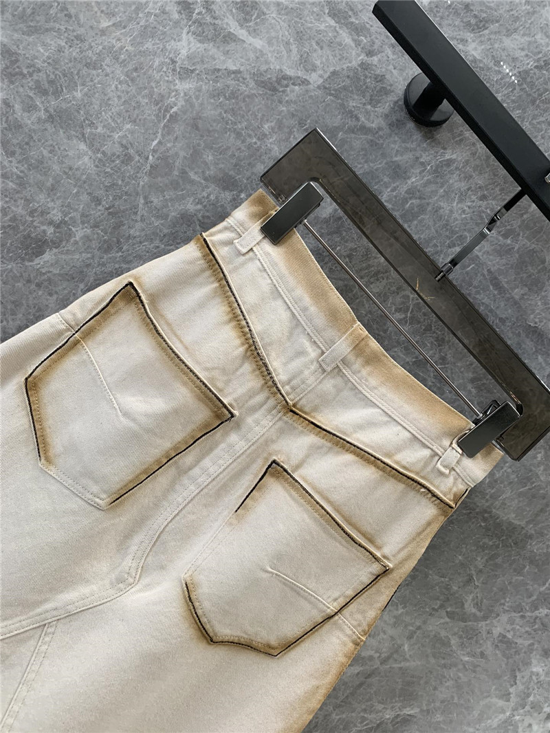 D10r tie-dyed gradient washed denim skirt replica clothing sites