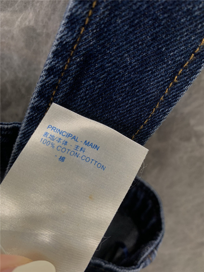 l0vis Vvtt0n lv denim suspender vest dress replicas clothes