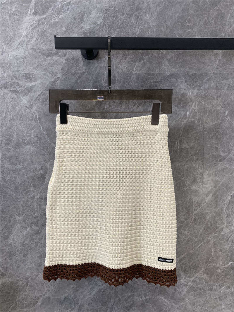 M1um1u crochet knitted skirt replicas clothes