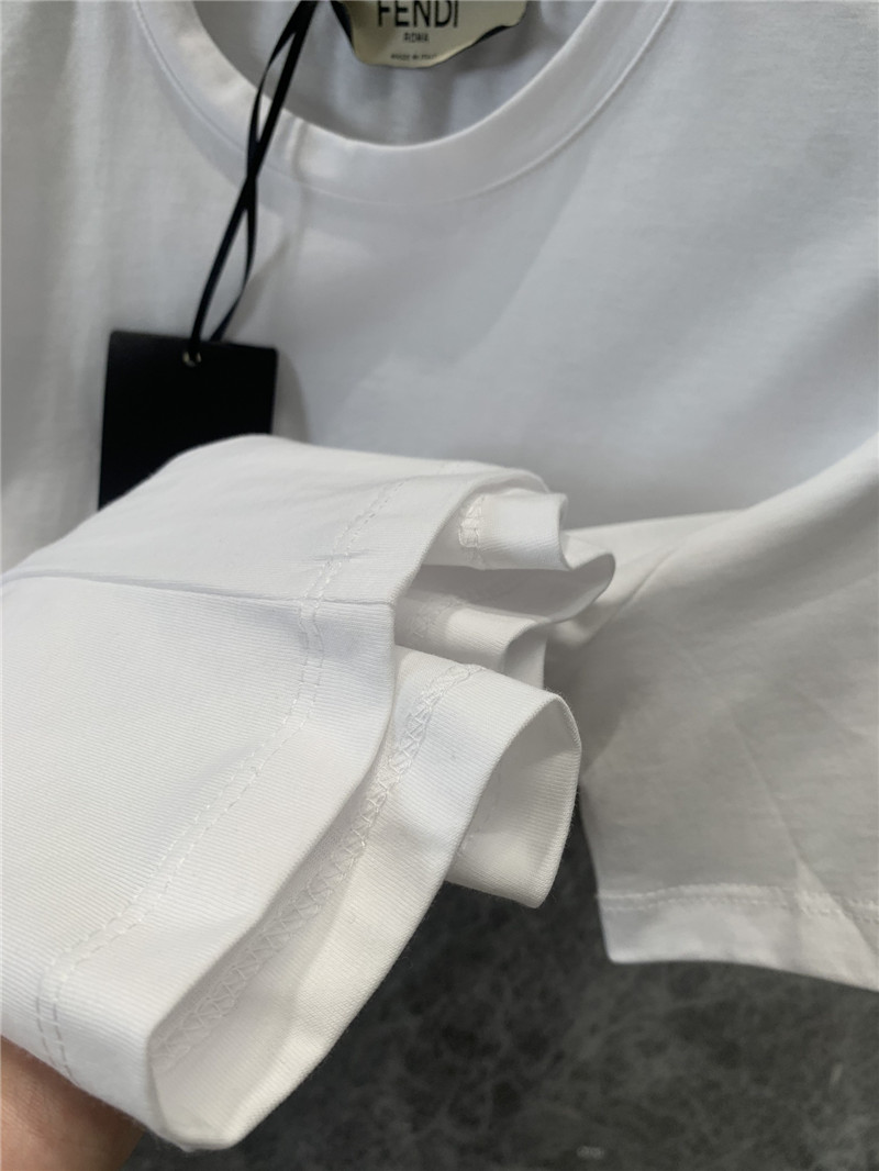 F**di round neck short sleeve t-shirt replica clothes