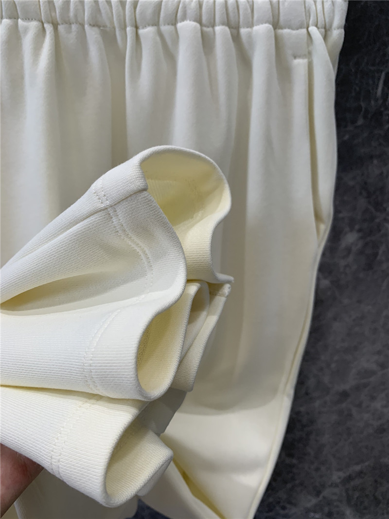 Pra*a white washed cotton skirt