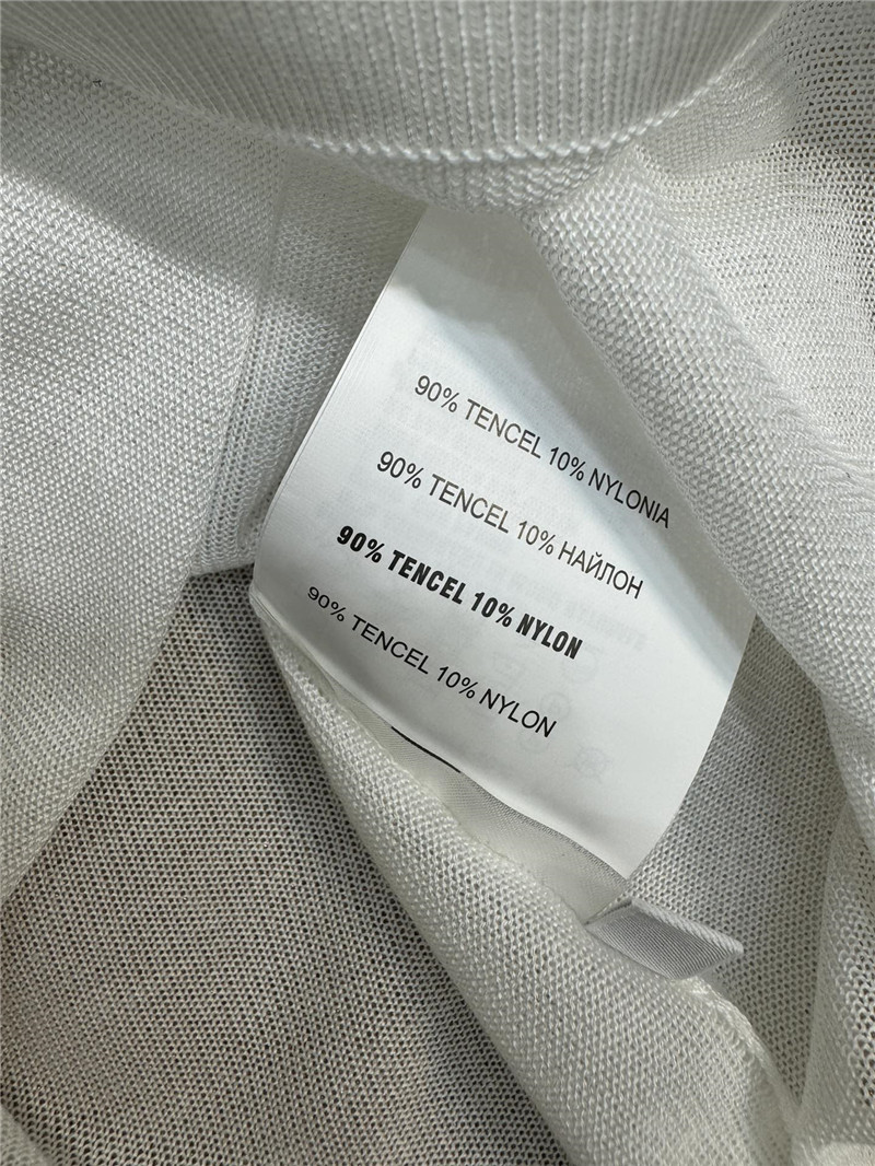Pra*a mesh stitching see-through small vest replica d&g clothing