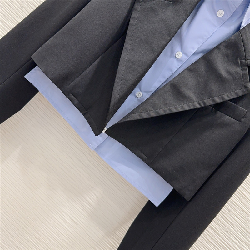 A1exa*der wang classic fake two piece suit replicas clothes