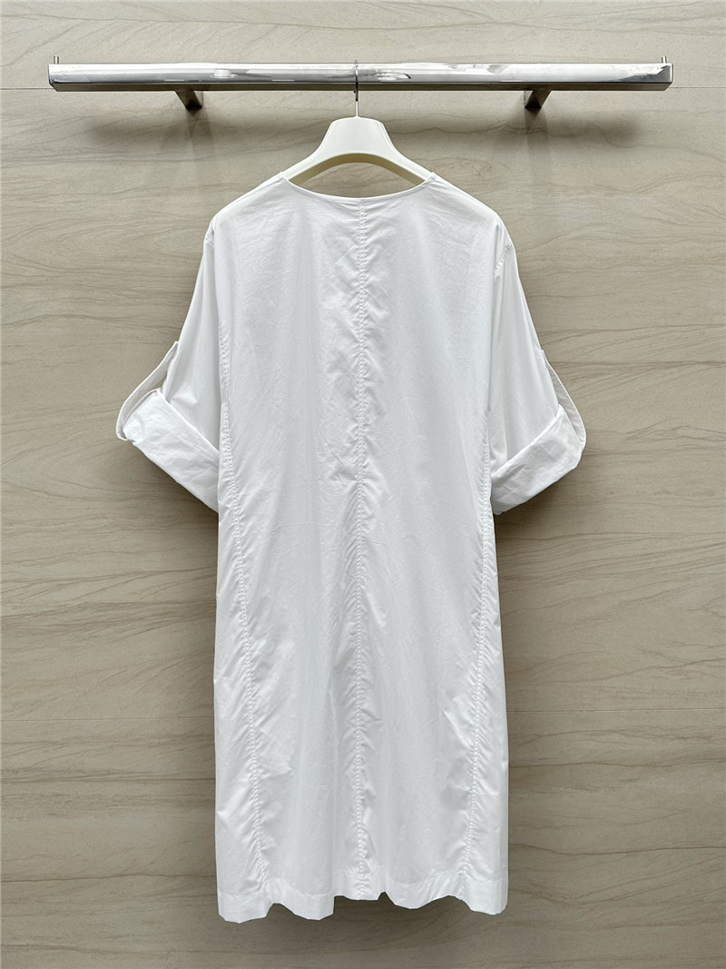 L0ew* waist button dress replica clothes
