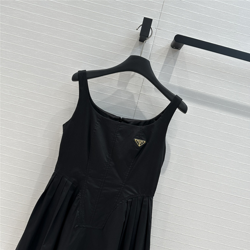 Pra*a suspender midi dress replica clothes