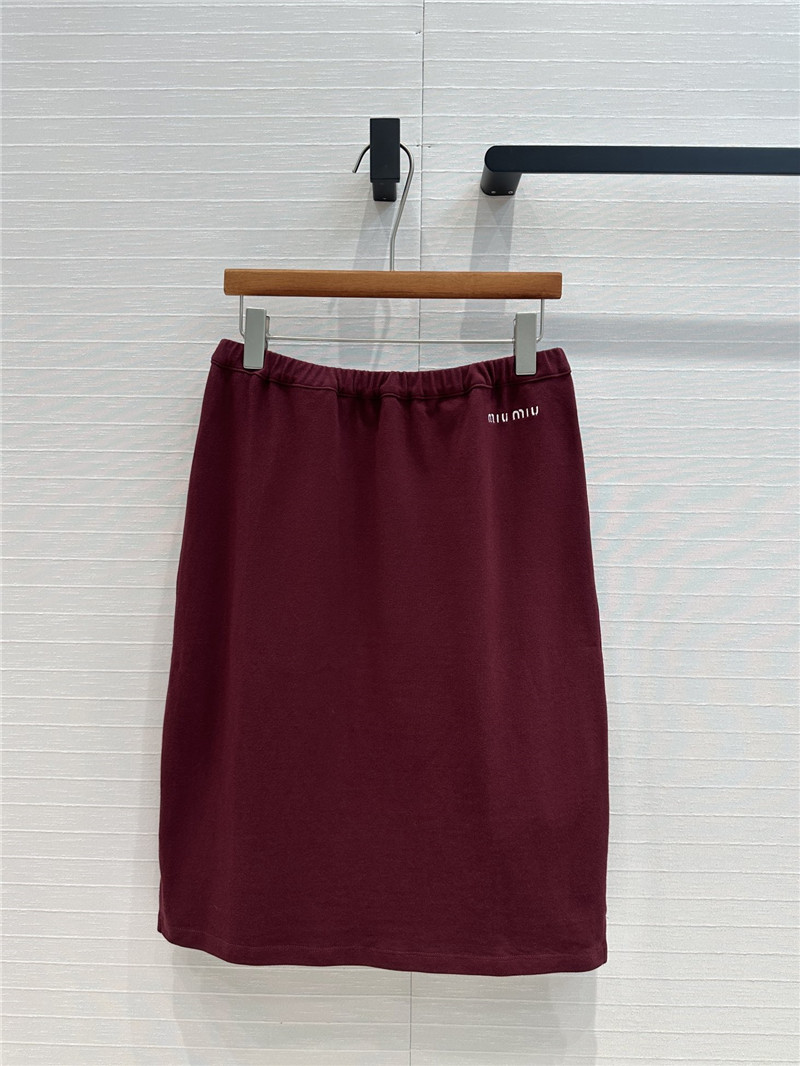 M1um1u girlish mid-length skirt replica clothing sites