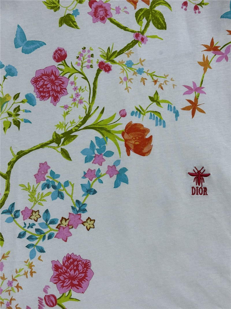 D10r floral print t-shirt replica clothing sites