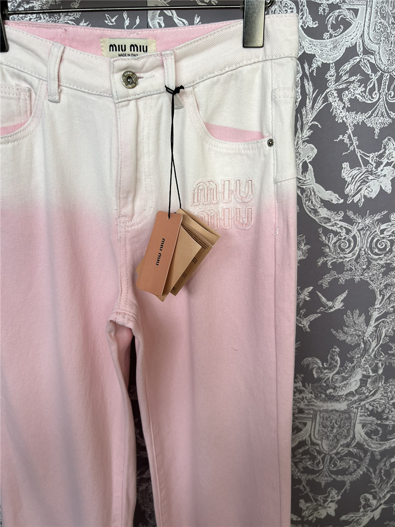 M1um1u new jeans replica d&g clothing