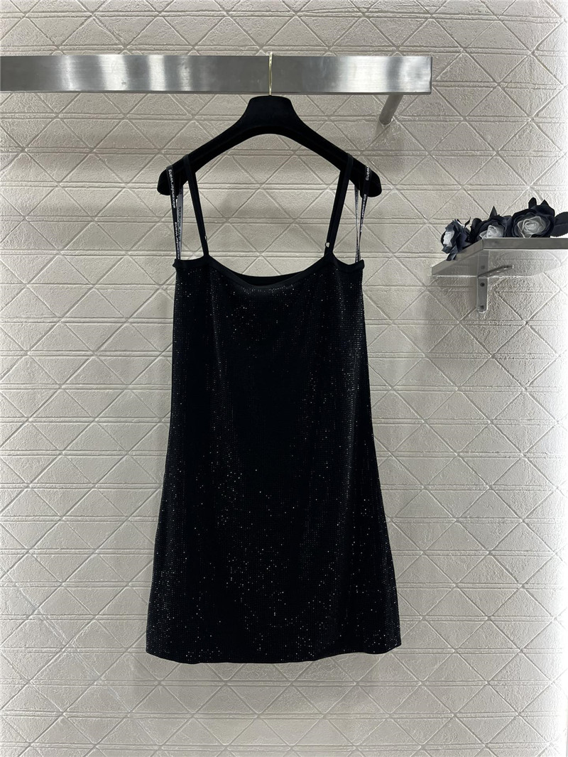ch**el hot D1am0nd suspender knitted skirt replica designer clothes