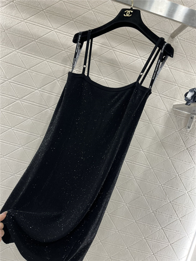 ch**el hot D1am0nd suspender knitted skirt replica designer clothes