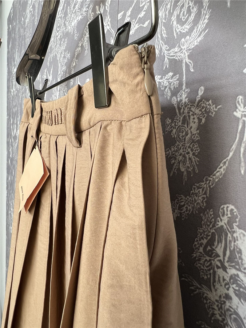M1um1u new pleated skirt replica designer clothing websites
