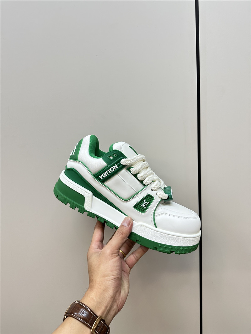 l0vis Vvtt0n lv trainer maxi sneaker white green