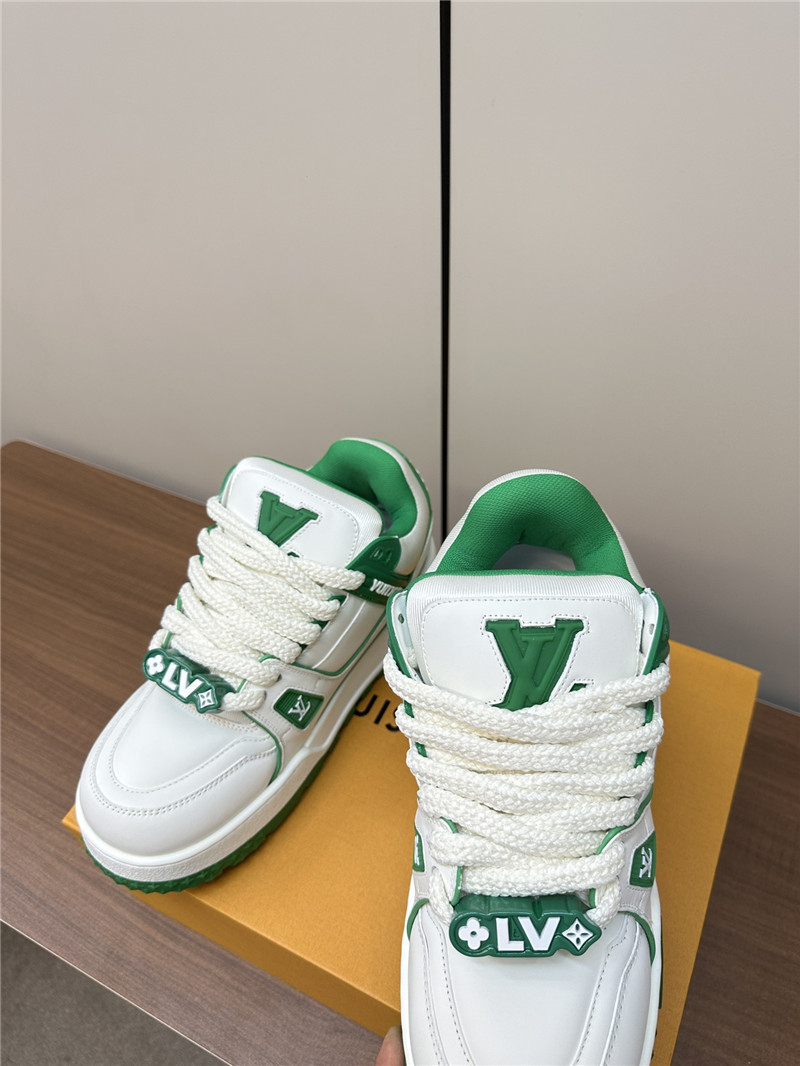 l0vis Vvtt0n lv trainer maxi sneaker white green