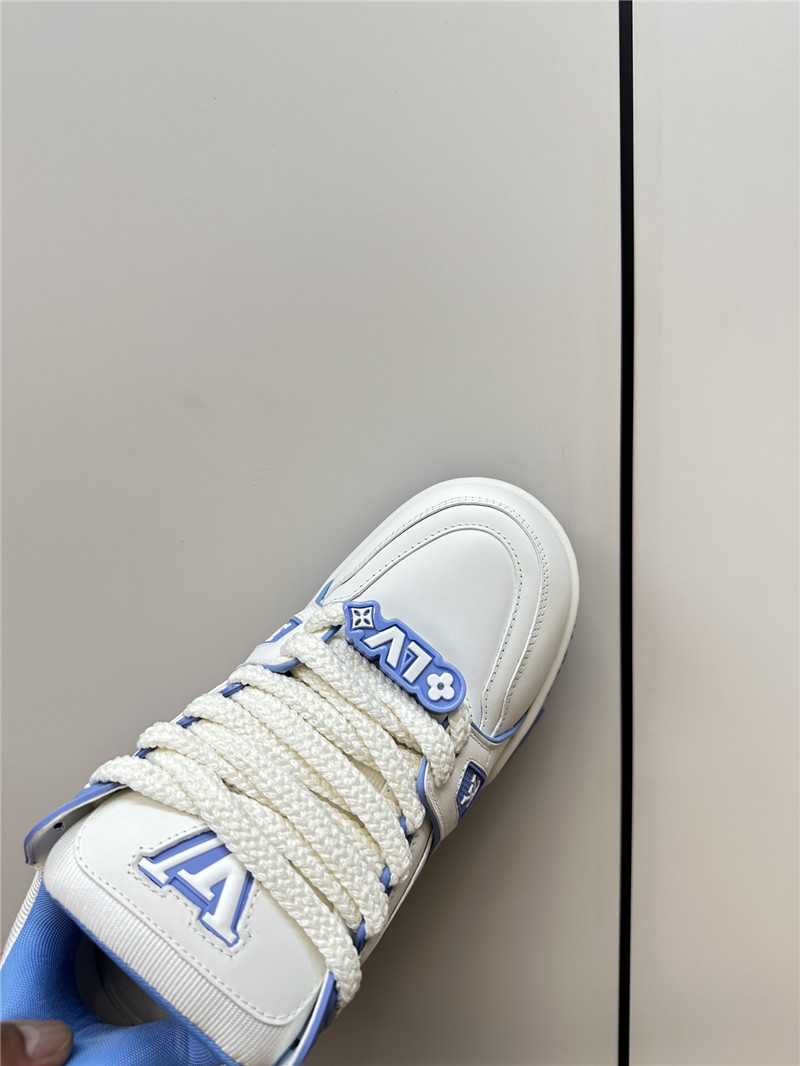 l0vis Vvtt0n lv trainer maxi sneaker white blue