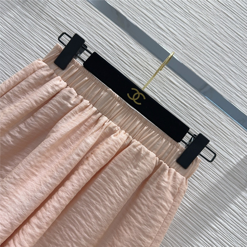 Ch**el shirt + shorts set replica designer clothes
