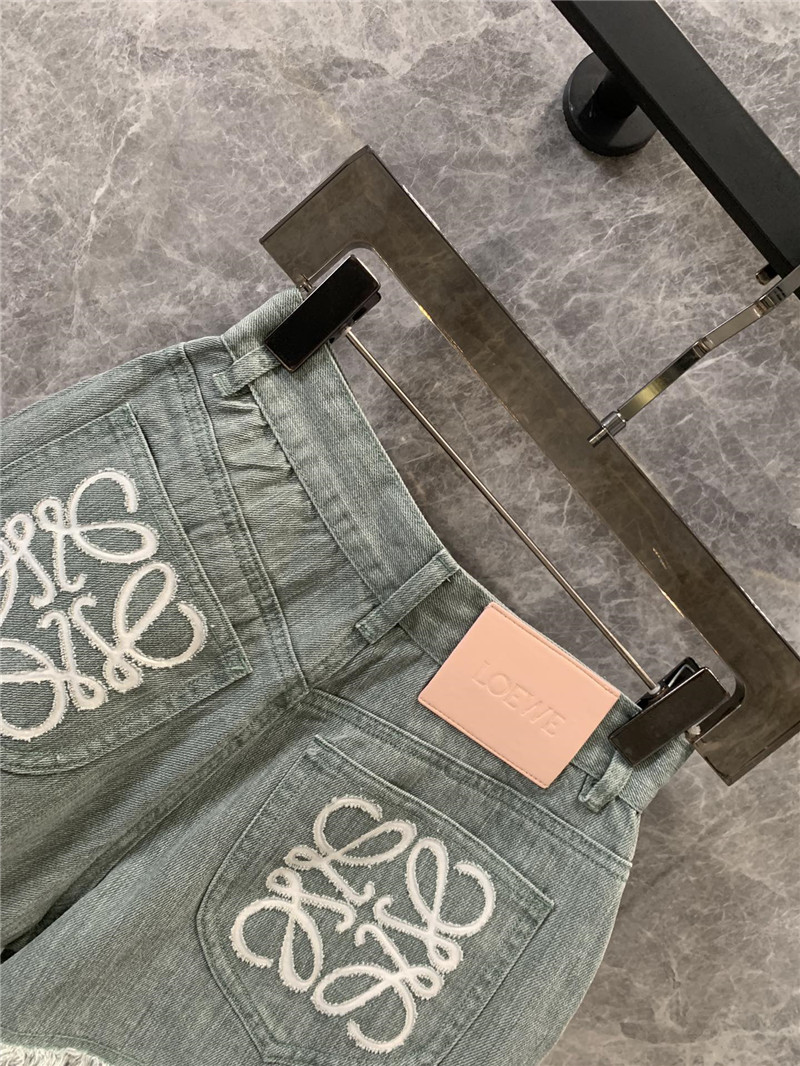 L0ew* paula’s ibiza denim shorts
