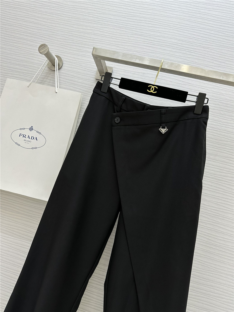 Pra*a straight trousers cheap replica designer clothes