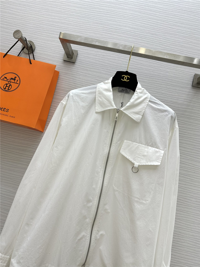 H**me5 long-sleeved shirt with silver buttons replica d&g clothing