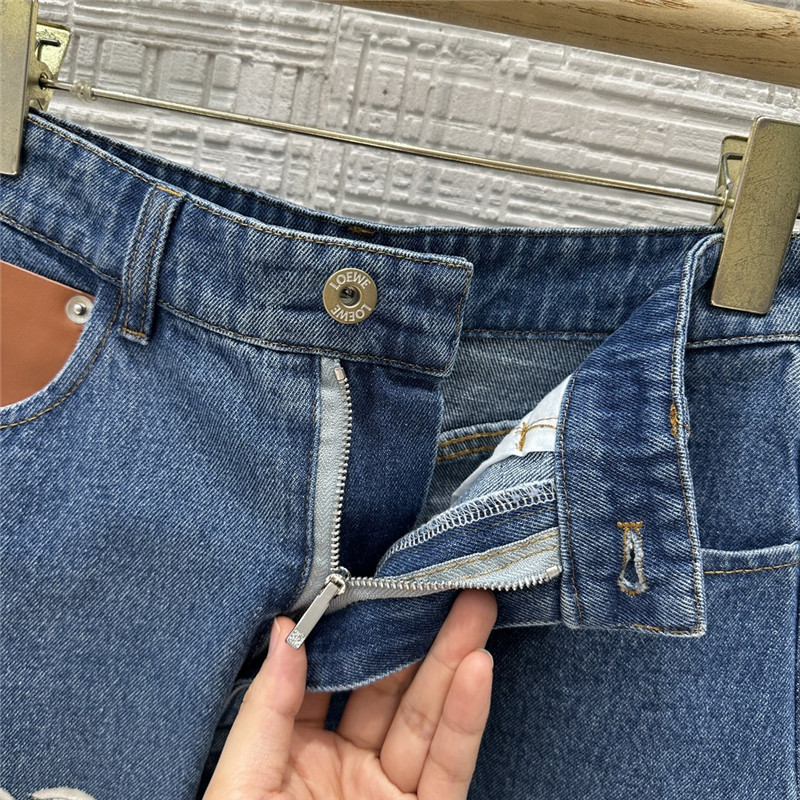 L0ew* vintage denim shorts replicas clothes