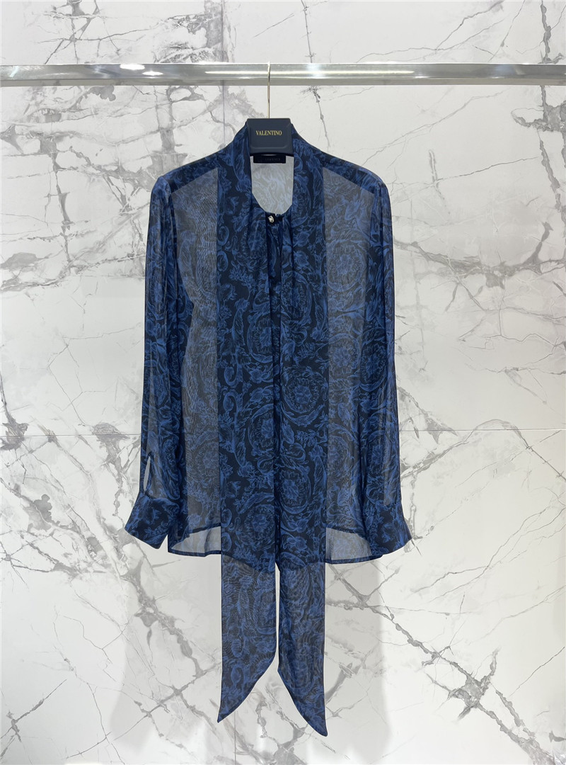 Versace bow shirt replica d&g clothing