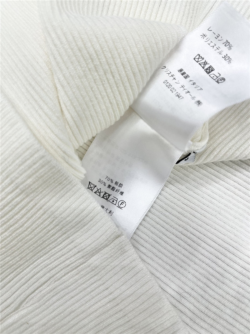 D10r lapel knitted short sleeve replica d&g clothing