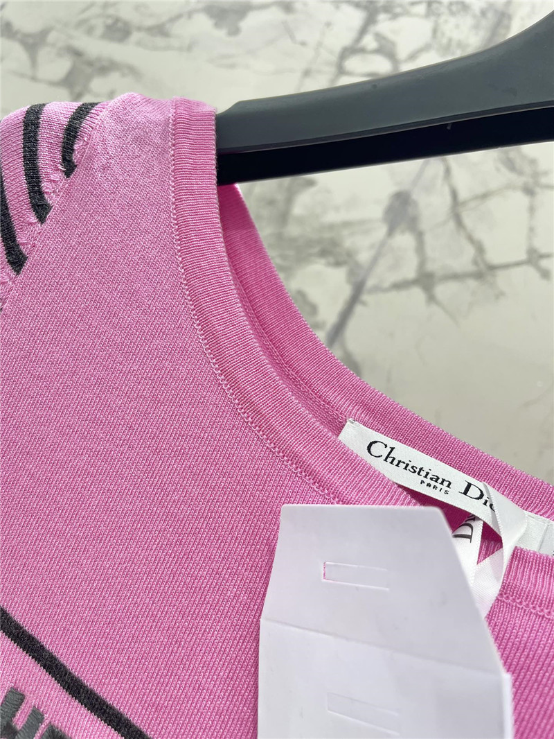 D10r striped knitted short sleeve replica clothing sites