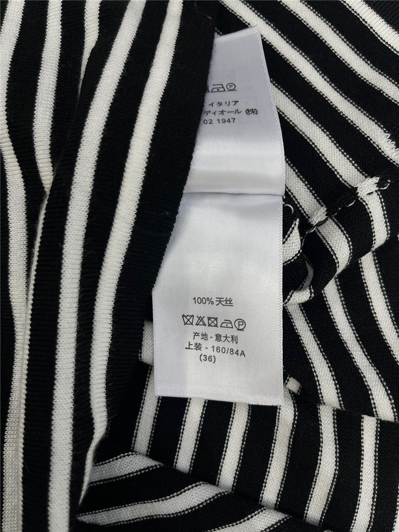 D10r striped knitted short sleeve replica clothing sites