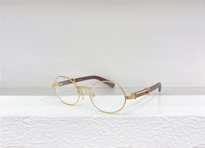 Cartie Round Wood Sunglasses