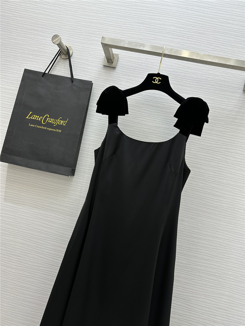 Chloé velvet bow strap dress replicas clothes
