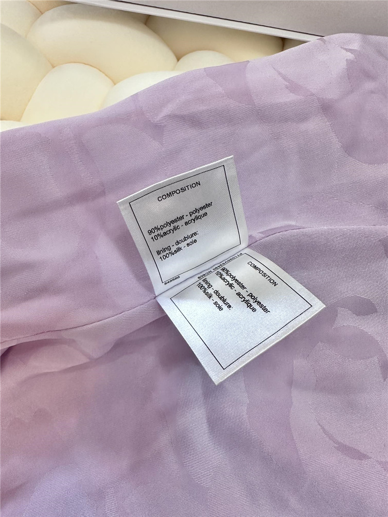 Ch**el new white coat replica designer clothes