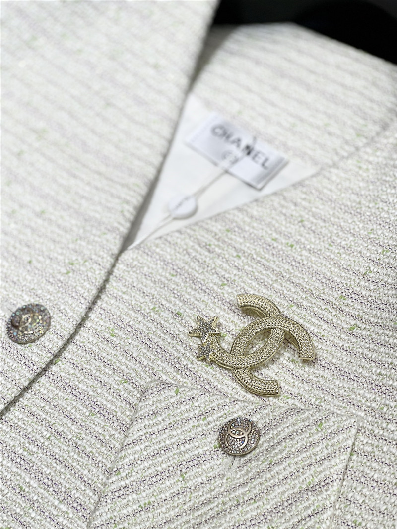 Ch**el tweed vest replica d&g clothing