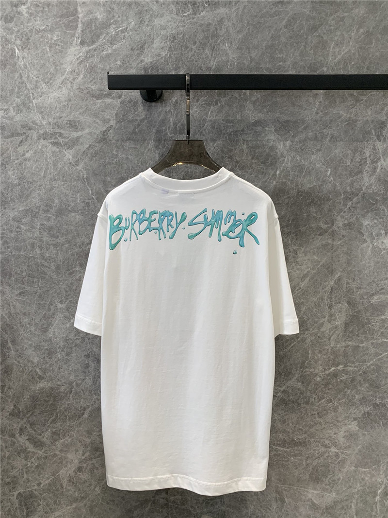 Bv*b*rry round neck short sleeve t-shirt replica clothes