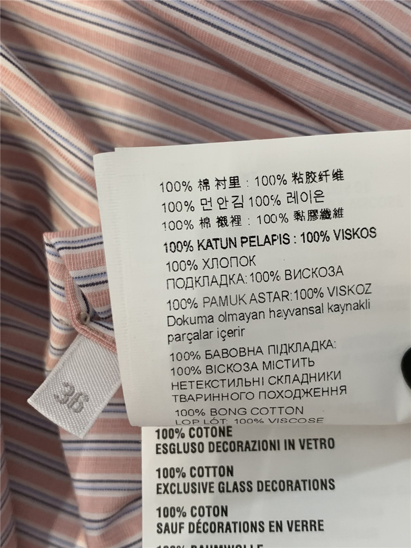 M1um1u waist shirt dress replica clothes