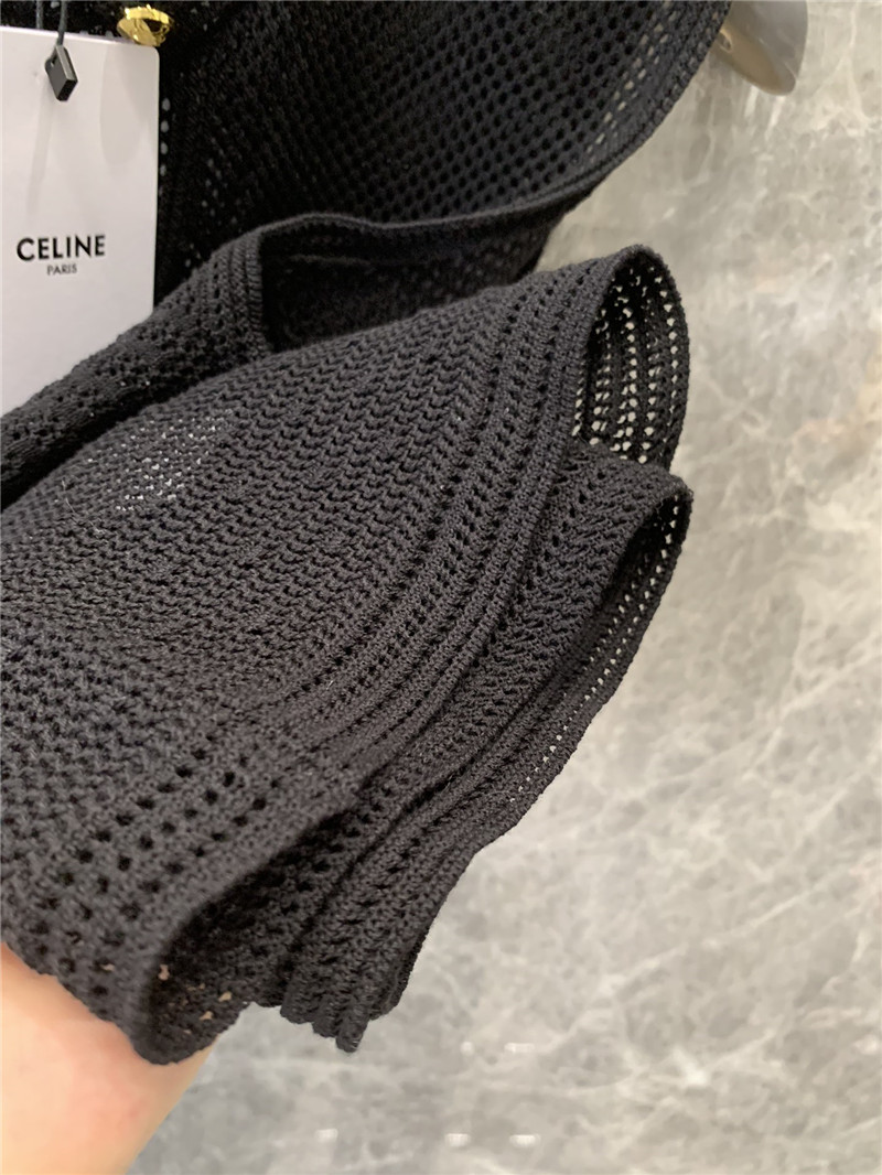 Ce1i*e arc de triomphe hollow knit vest replica clothing sites